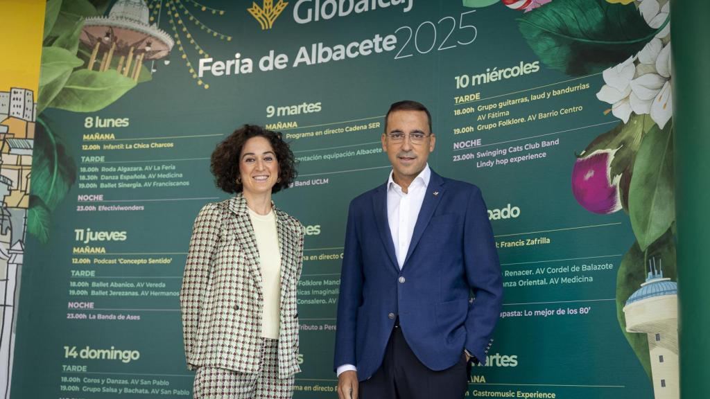 Presentación de la sede y el programa de actos de Globalcaja en la Feria de Albacete.