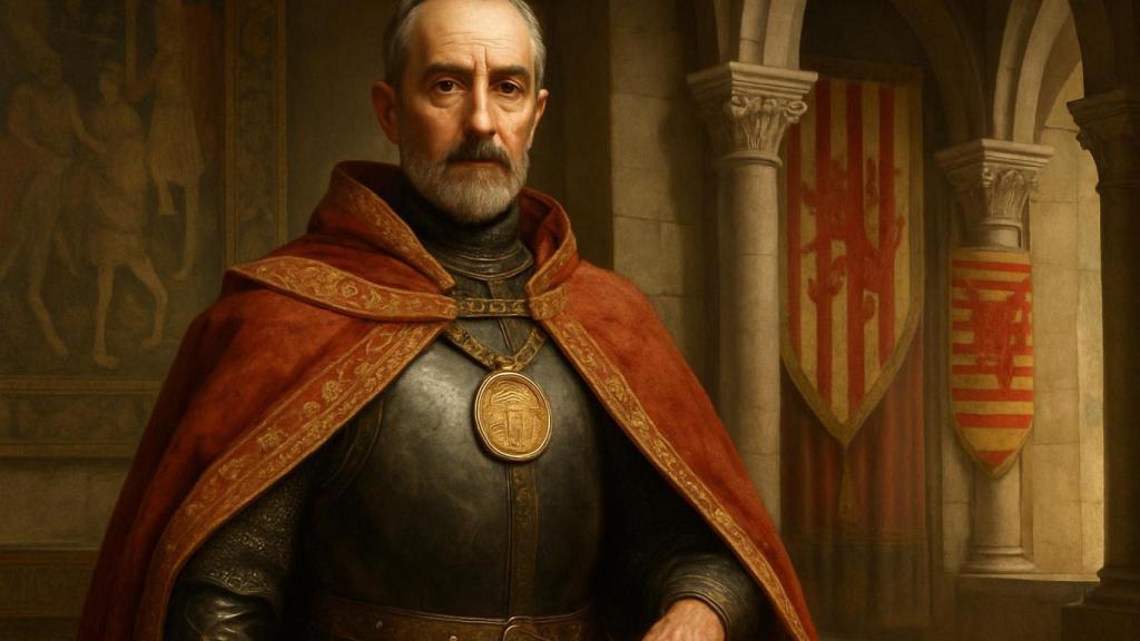 El militar, el diplomático y señor feudal, Bernat de Sarrià.