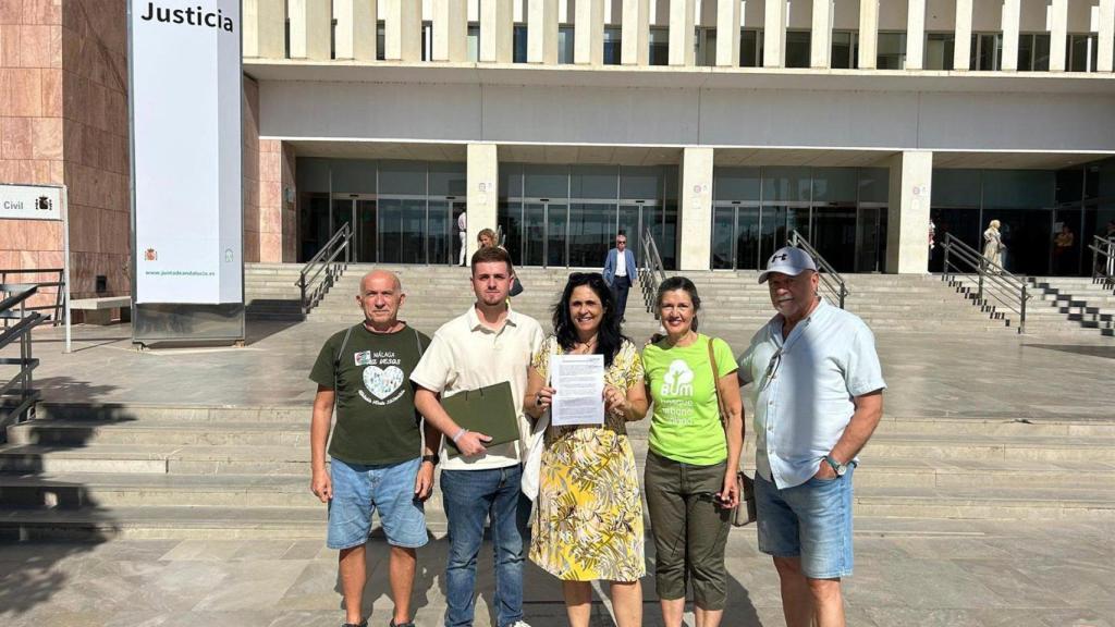 Una imagen de hoy en la Ciudad de la Justicia.