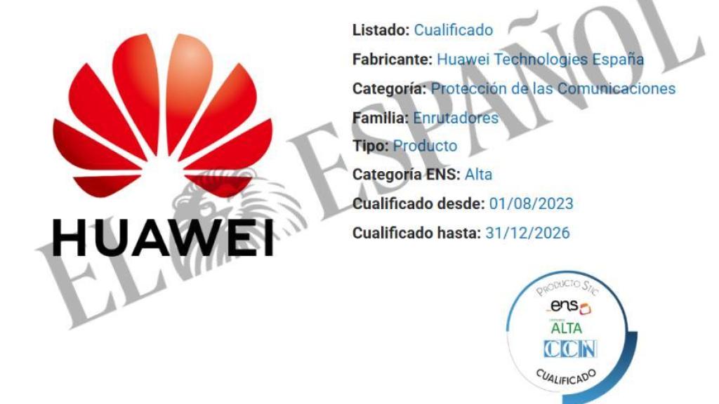 Una de las tecnologías de la multinacional que el CNI incluye en su guía de productos seguros.