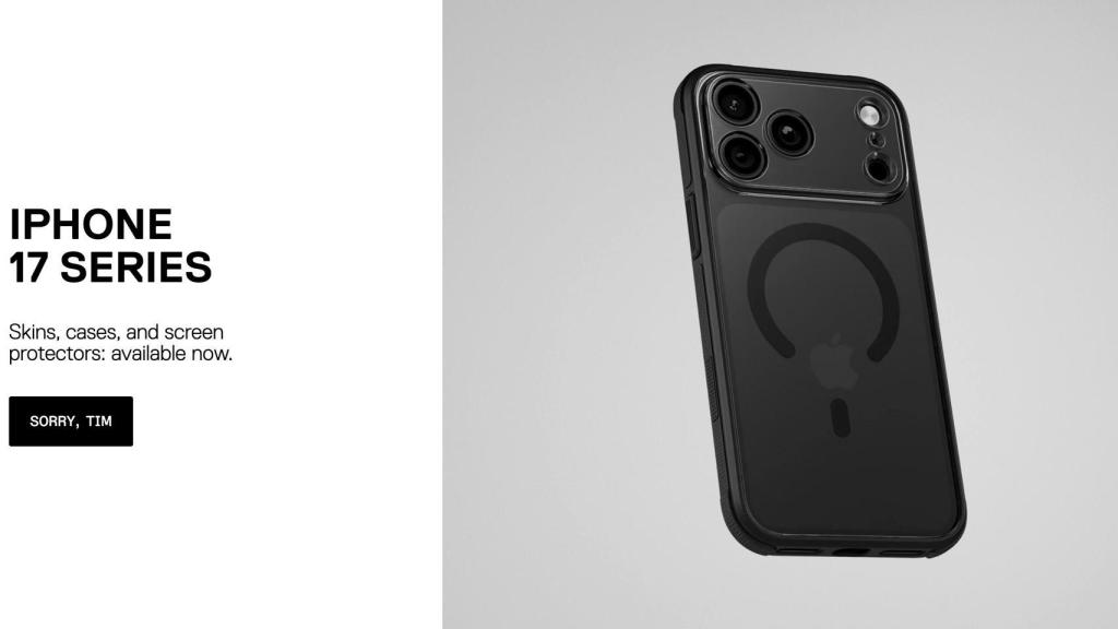 Captura de la tienda de Dbrand.