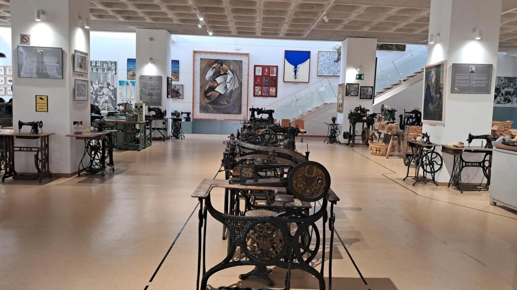 Colección de máquinas de coser.