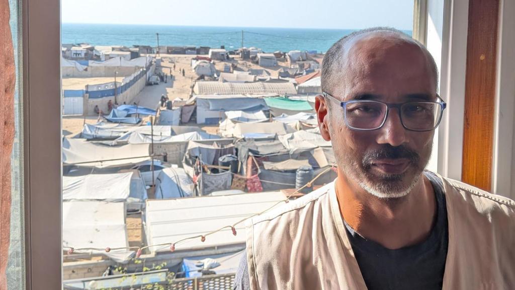 Ramiro García, coordinador médico español de MSF en Gaza.