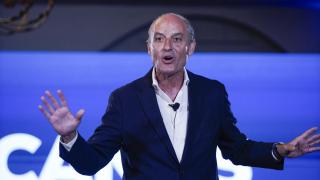 Francisco Camps en el inicio del curso político de su campaña personal para presidir el PPCV en Alicante.