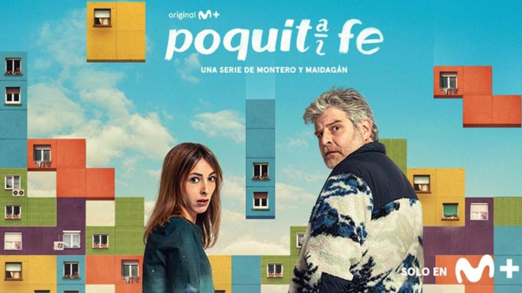 Cartel 'Poquita fe'.