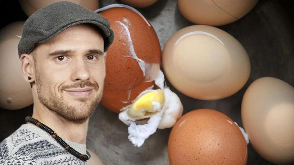 David Guibert, chef, en un montaje de El Español