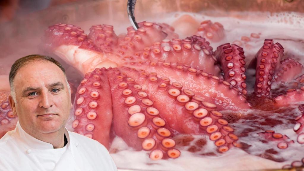 José Andrés en un montaje de El Español