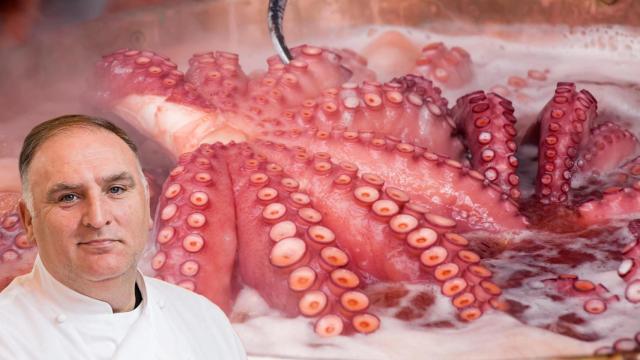 José Andrés en un montaje de El Español