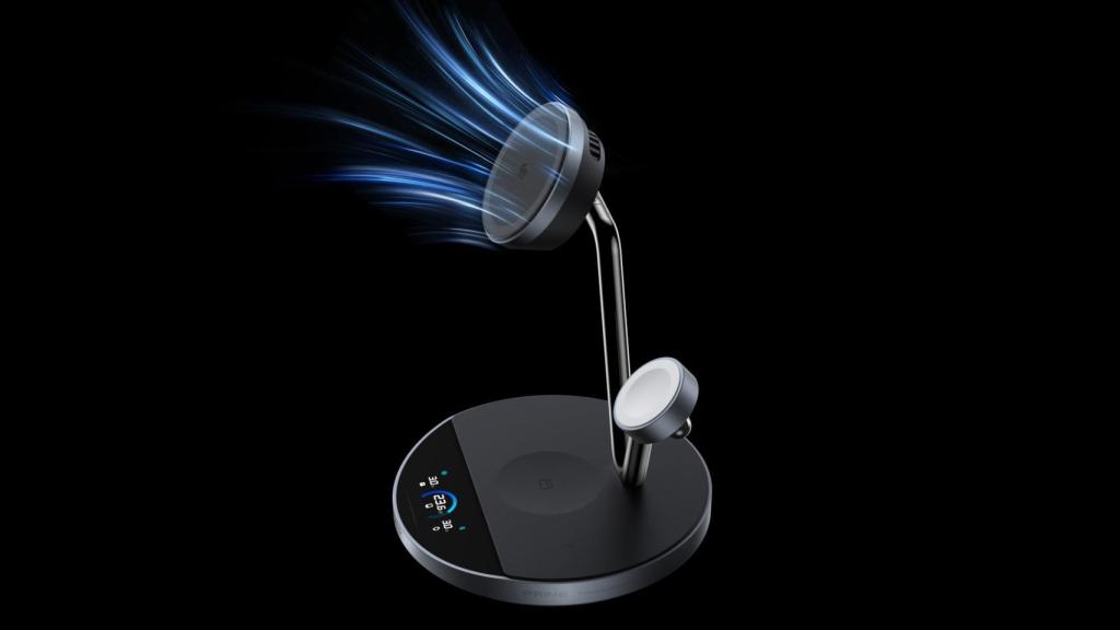 Estación de carga magnética 3 en 1 de Anker