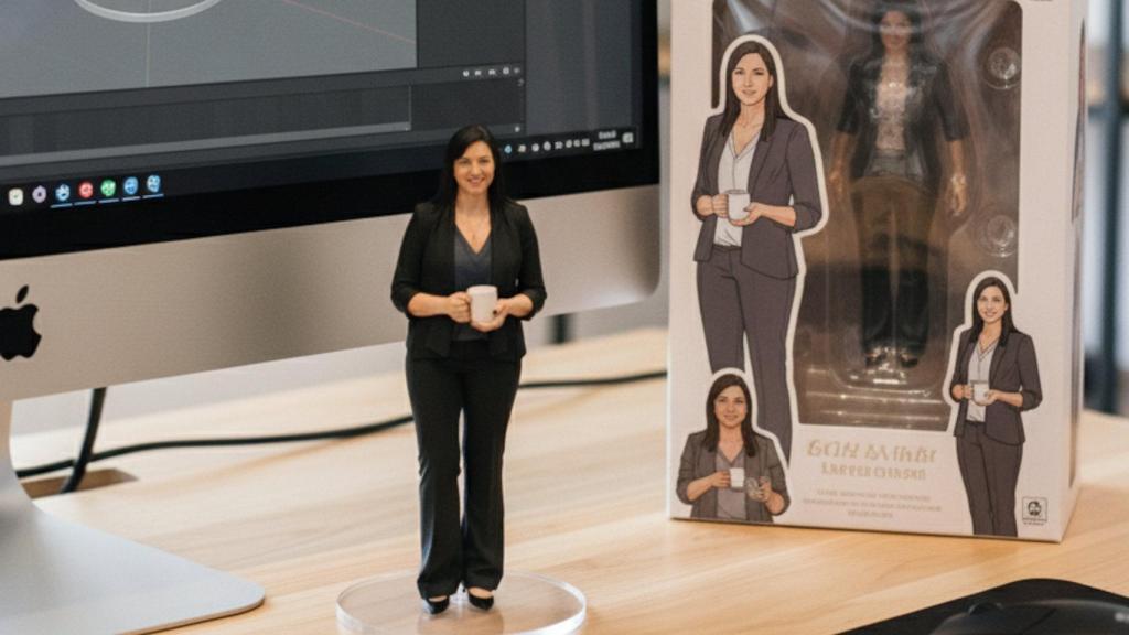 Imagen de una figura creada con inteligencia artificial de Gemini