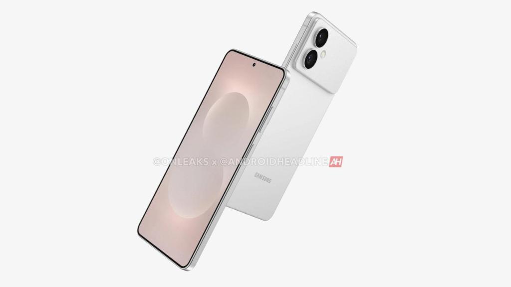 Imagen renderizada del Samsung Galaxy S26 Edge