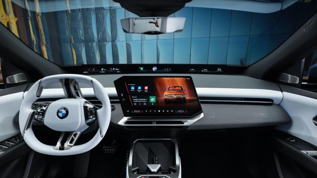 Interior del BMW iX3
