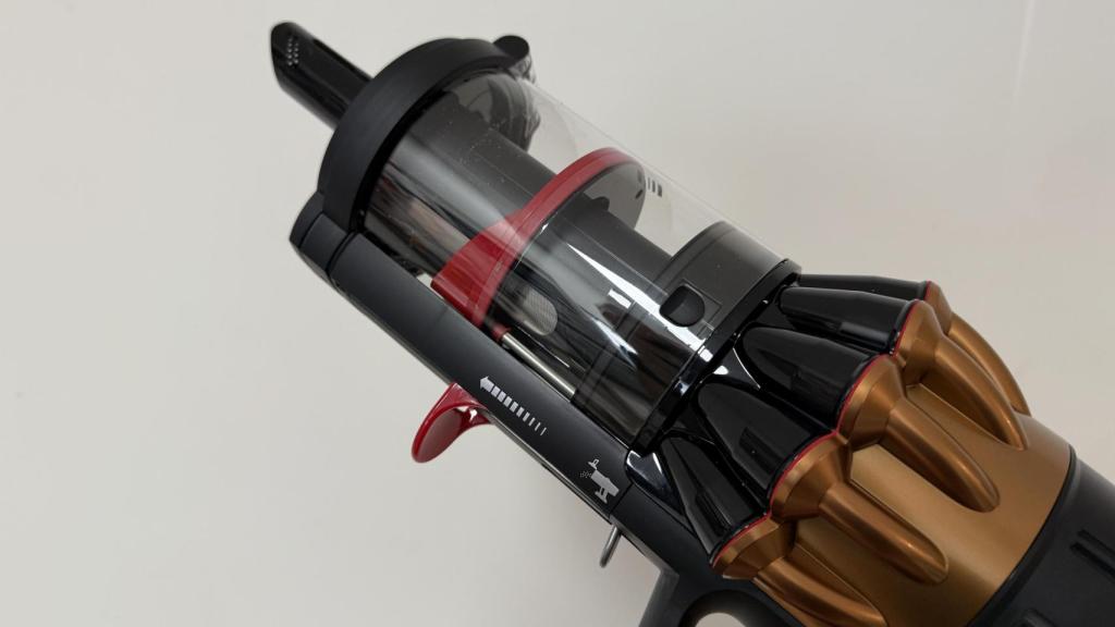 Cubeta con sistema de compactar de la Dyson V16 Piston Animal