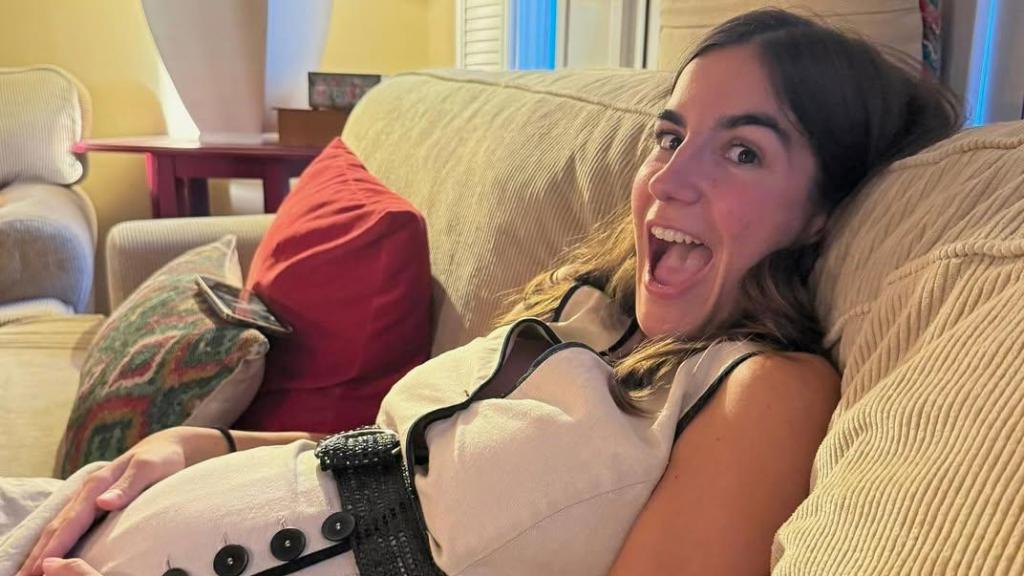 Blanca Llandres muestra su barriga de embarazada en las redes sociales.