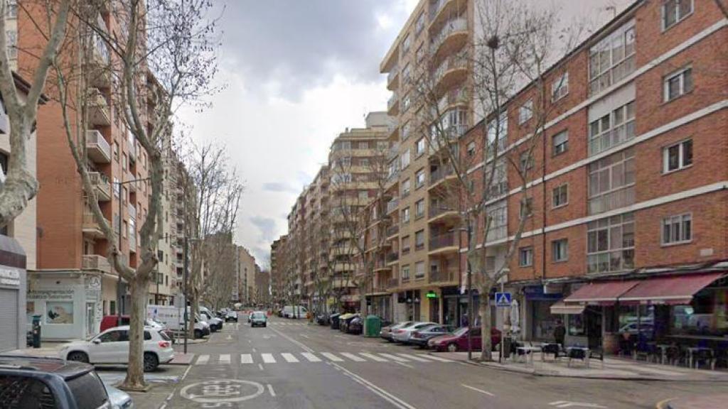 Imagen de la calle en la que ha tenido lugar el accidente