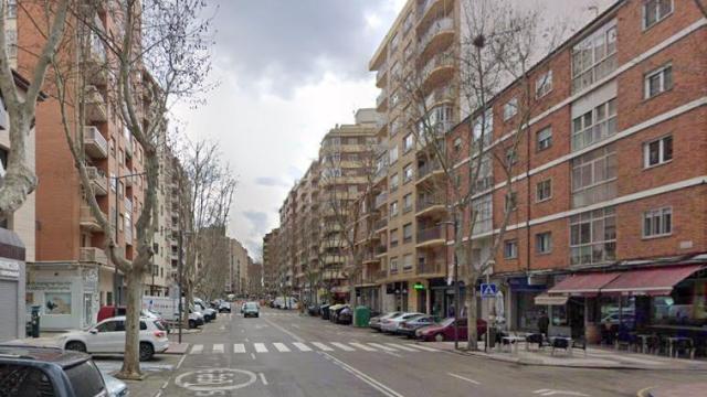 Imagen de la calle en la que ha tenido lugar el accidente