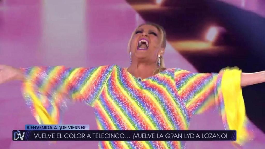 Lydia Lozano en 'De viernes'.