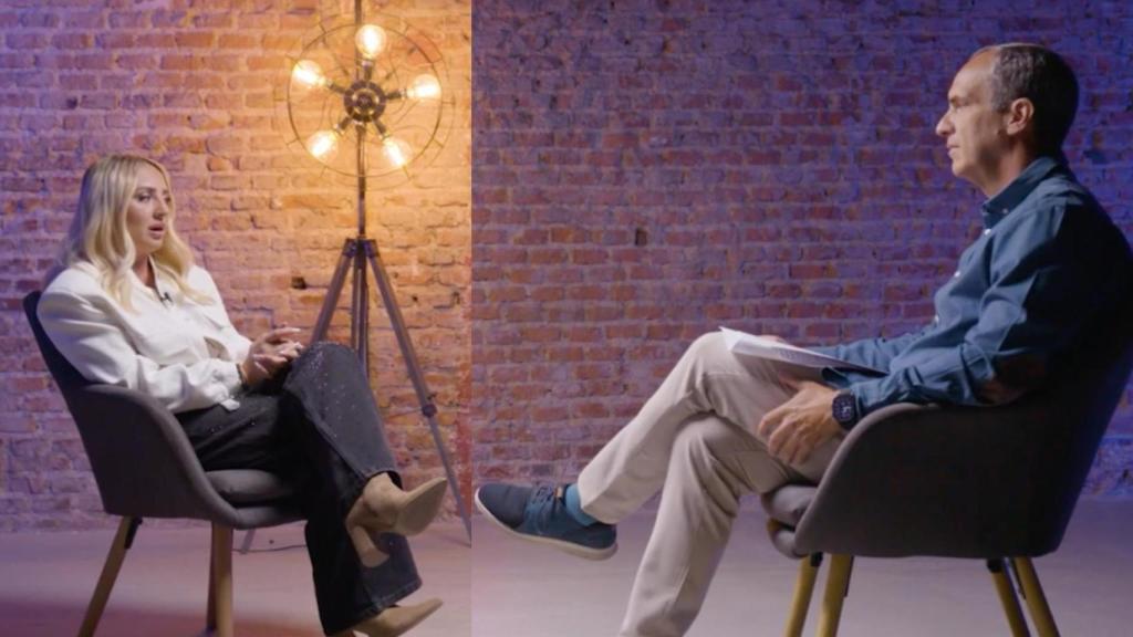 Rocío Flores y Santi Acosta en 'De viernes'.