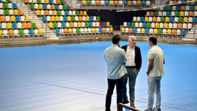 Visita al Quijote Arena. Foto: Ayuntamiento de Ciudad Real.