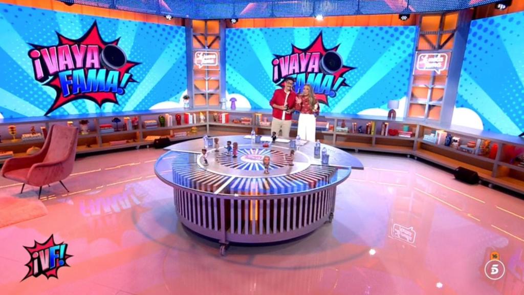 Fran Ramírez y Cristina Lasvignes en '¡Vaya fama!'