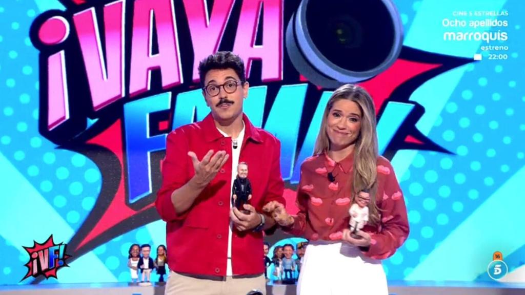Fran Ramírez y Cristina Lasvignes en '¡Vaya fama!'