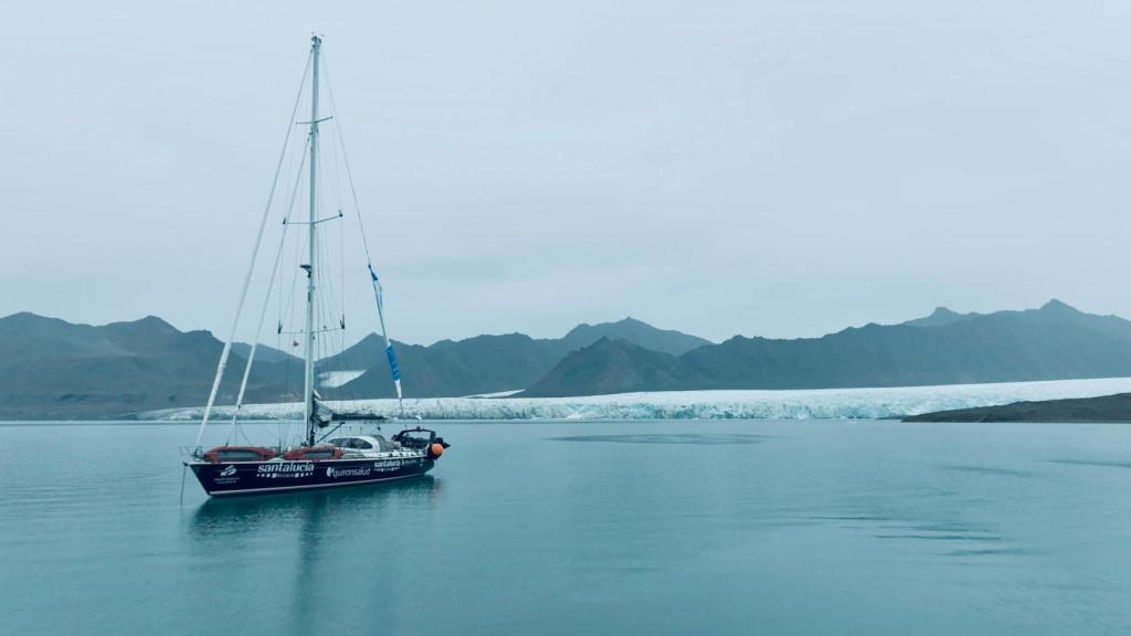 Vista aérea de 'El Intrépido'.