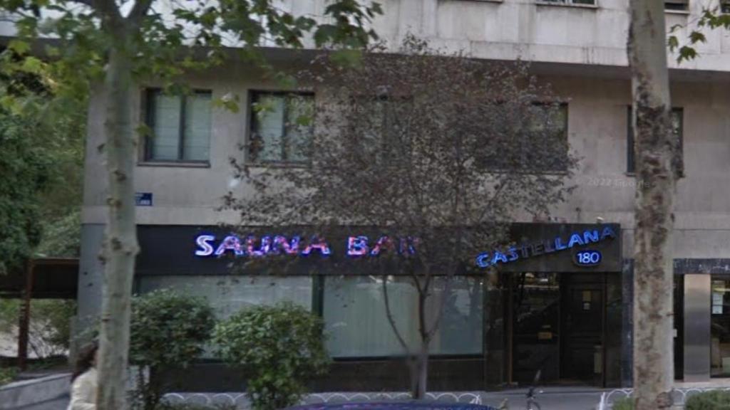 El club Castellana 180, propiedad de la familia de Begoña Gómez, en 2013.