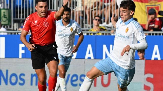 Pau Sans, jugador del Real Zaragoza