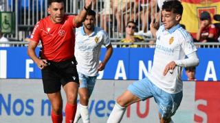 Pau Sans, jugador del Real Zaragoza