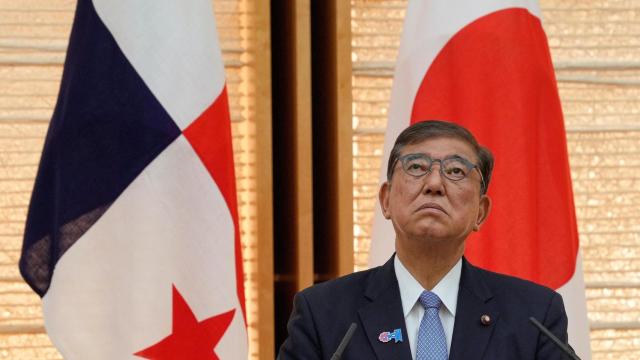 El primer ministro de Japón, Shigeru Ishiba.