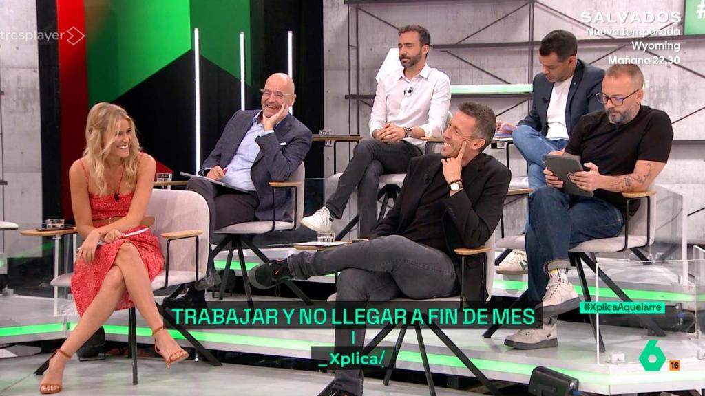 La bancada de los Xplicadores de 'laSexta Xplica'.