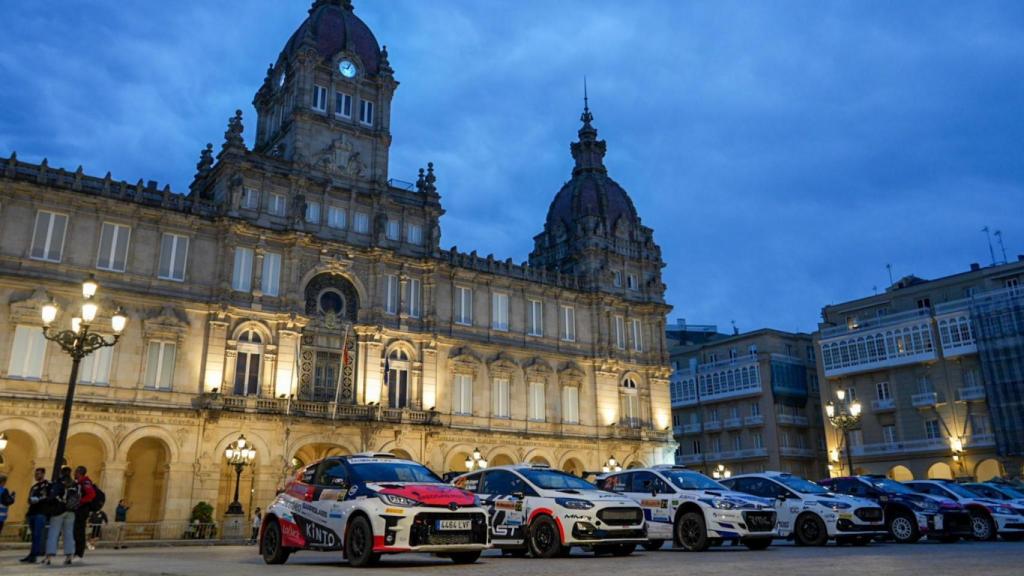 Rally Terra de Galicia 2025 en María Pita.