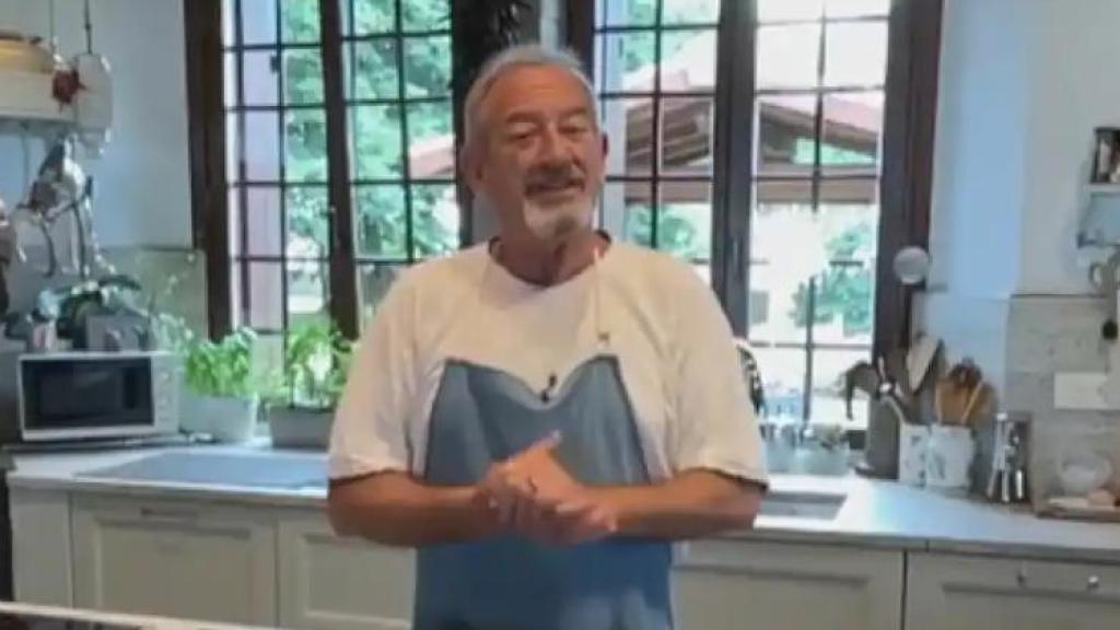 Karlos Arguiñano (77) presume de impresionante su cocina.