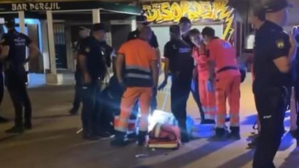 Una imagen de la intervención.