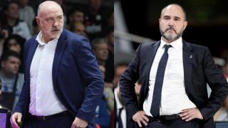 Pablo Laso y Chus Mateo, candidatos al banquillo de la Selección.