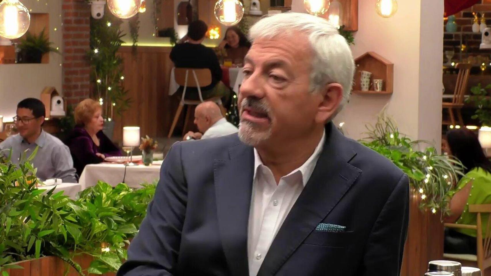 Carlos Sobera en 'First Dates'.