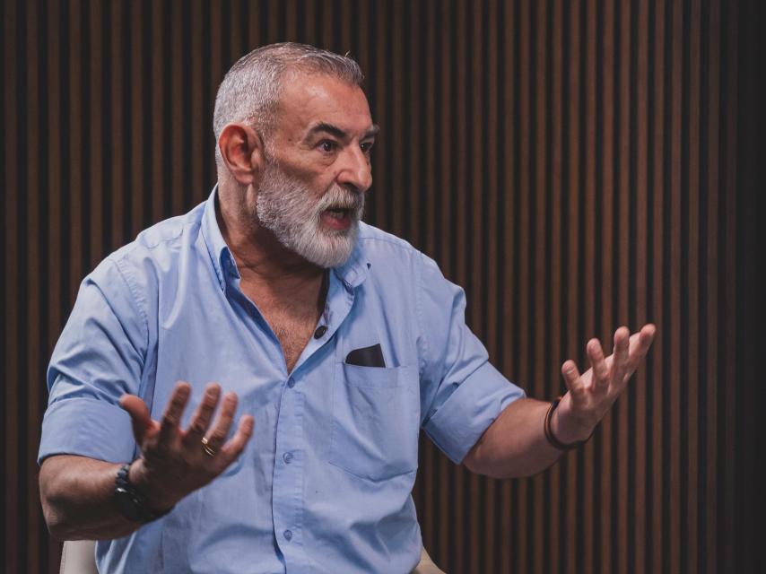 Paco Narváez en una entrevista con El Español