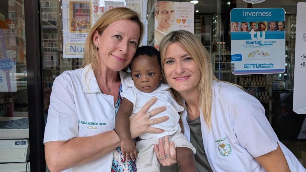 Las farmacéuticas con George.