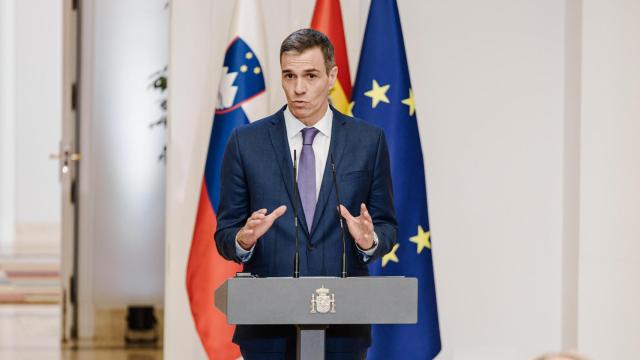 Pedro Sánchez en Moncloa en una imagen de archivo.