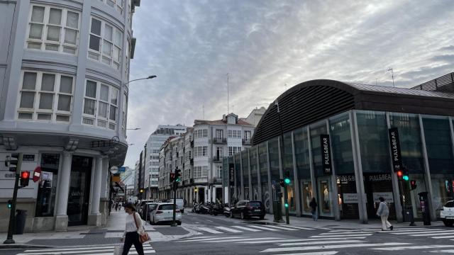 Cielo nublado en A Coruña.