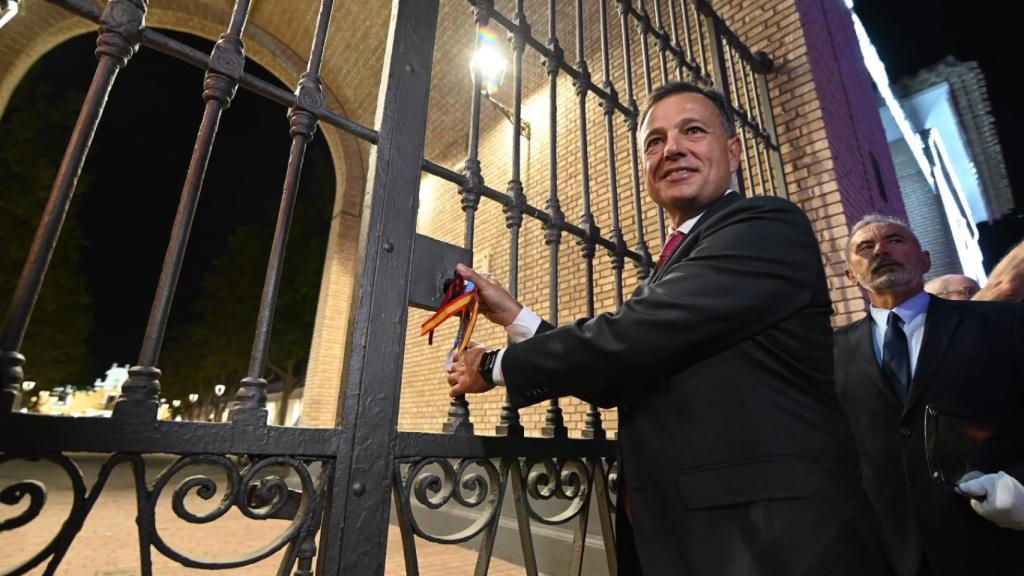 Apertura de la Puerta de Hierros. Foto: Ayuntamiento de Albacete.
