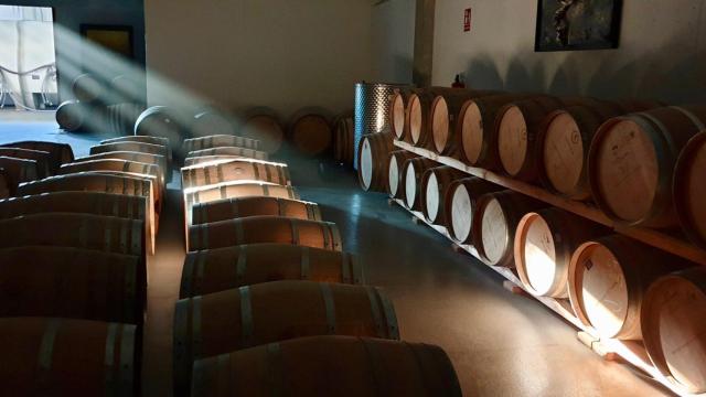 Sala de barricas de Territorio Luthier