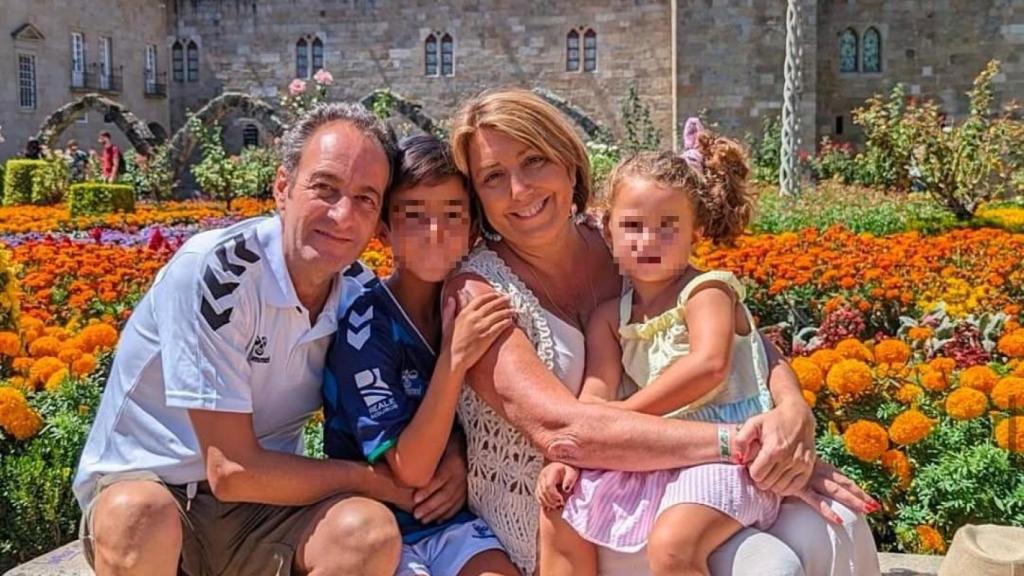 Susana Díaz y su familia en una imagen de sus redes sociales.