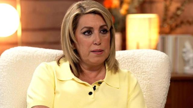 Susana Díaz en el programa de Mediaset.