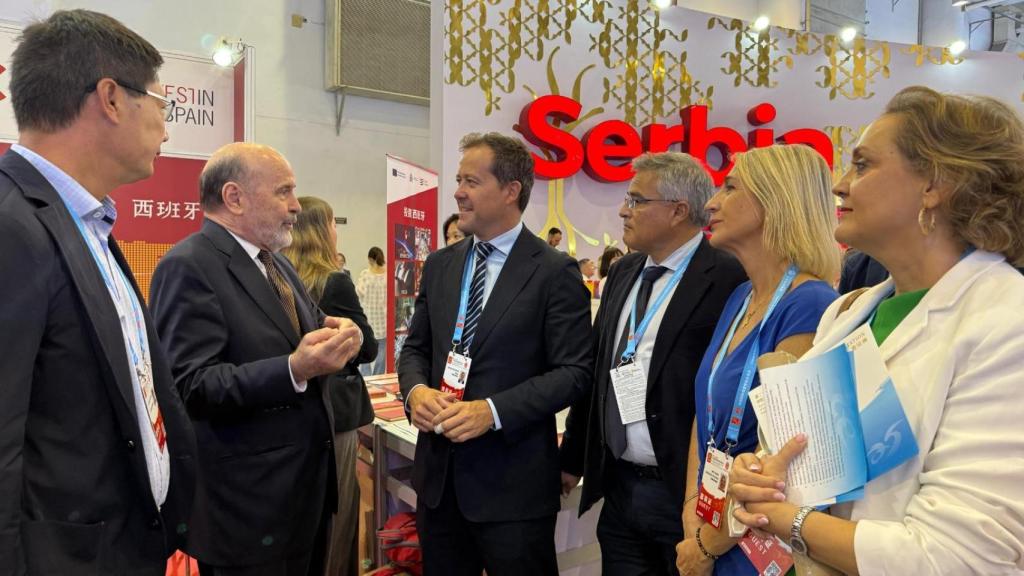 El alcalde Carlos Velázquez en uno de los momentos de la jornada.