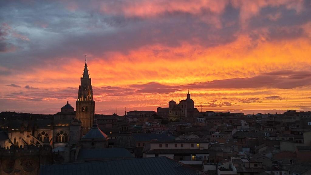 Fotos del eclipse en Toledo.