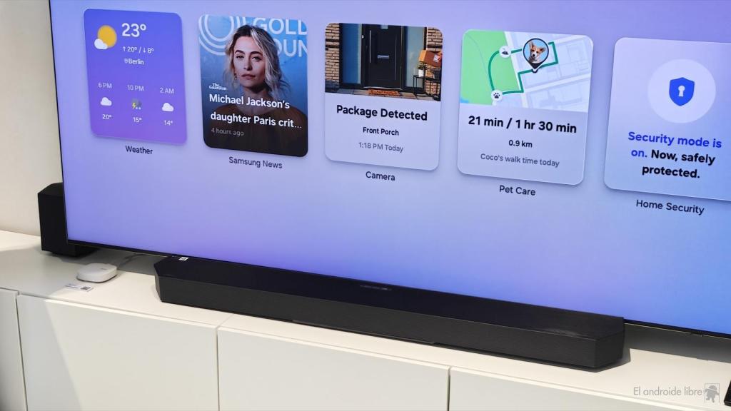 Televisor de Samsung con Vision AI