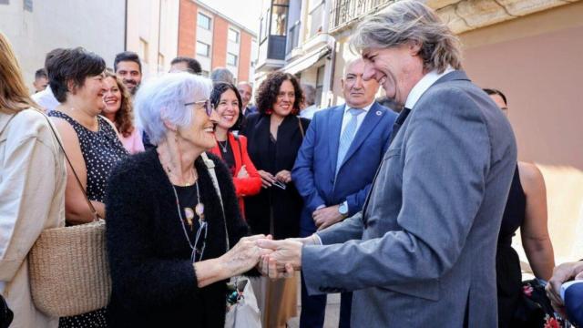 Carlos Martínez esta mañana en Ponferrada