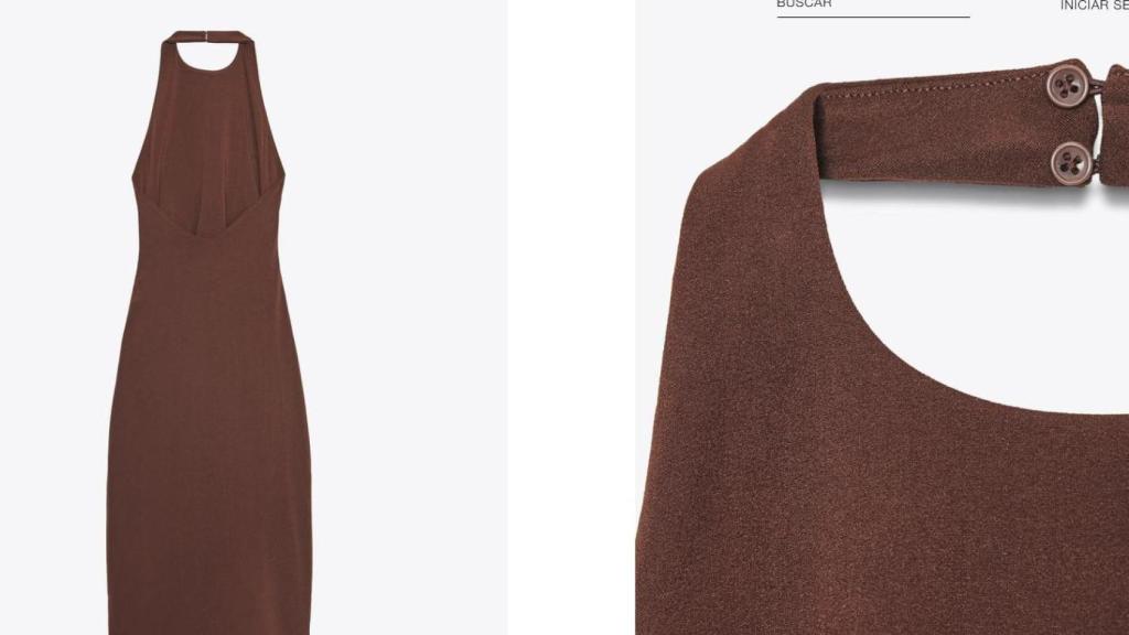 Vestido halter. Ref. 3641/811/700