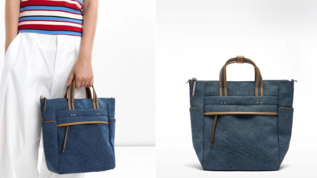 Mochila con bandolera. Ref. 234000_NVL